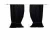 Black drapes