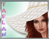 T* Floppy Cream Hat