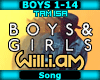 [T] Boys Girls - William