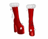 santa red boot