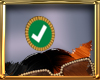 green gold check mark