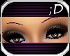 ;D ! Purple Eyebrows !