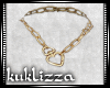 (KUK)Aria heart necklace