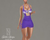 Purple California Dress