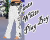 Play boy White Pants