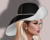 E* Black Vintage Hat