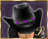 BlackCowGirlHatAmethist