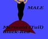 Mermaid (Tail) Black-Red