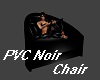 PVC Noir Chair