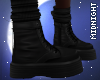 Combat Boots w/Sock Blk