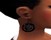 blk.cross earrings
