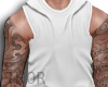 TR! Tank Hoodie White
