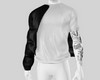 White Black Hoodie xC