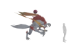 White Werewolf Creature