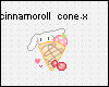 Cinnamoroll cone