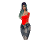 Red Corset Top