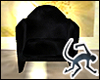 Black Satin Sassy Chair