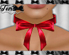 Red Bow Choker