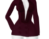 blazer fit Maroon