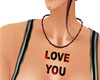 love you necklace