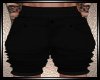 D|Baggy Black Shorts {M}