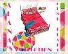 Alana's Pink heart Bed