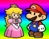 |Mario & Peach| Sticker