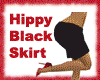 [BRM]Hippy Black Skirt