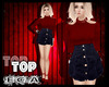 [ECA] Red Sweater Outfit