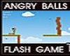 Angry Balls Game Blue