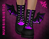 +N+ Batty Boot Purple