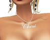 Custom Name Chain Cheri