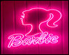 Neon Barbie Background