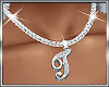 B* Diam. Choker Letter T