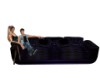 Purple Accent Sofa