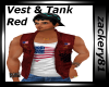 Tank & Tank Red New