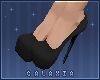 ☽| Noir heels