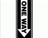 One way - tee