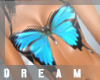DM~PVC Butterfly Blue 