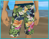 tropical shorts blue1