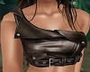 Leather Strap Top