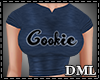 [DML] Cookie Blue Tee