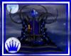 SM~Blue Wiccan Throne