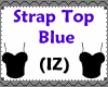 (IZ) Strap Top Blue