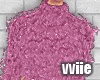 v.e Fur Xmas Pink Top