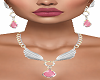 Pink Gems Necklace