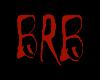 blood BRB sign