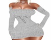 SILVER KNITTED DRESS LLT