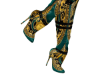 v. Green Versace Boots