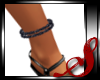 [S]CHARMing Anklet - BLK